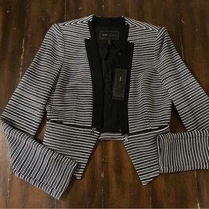 BCBG Maxazria fitted cropped blazer